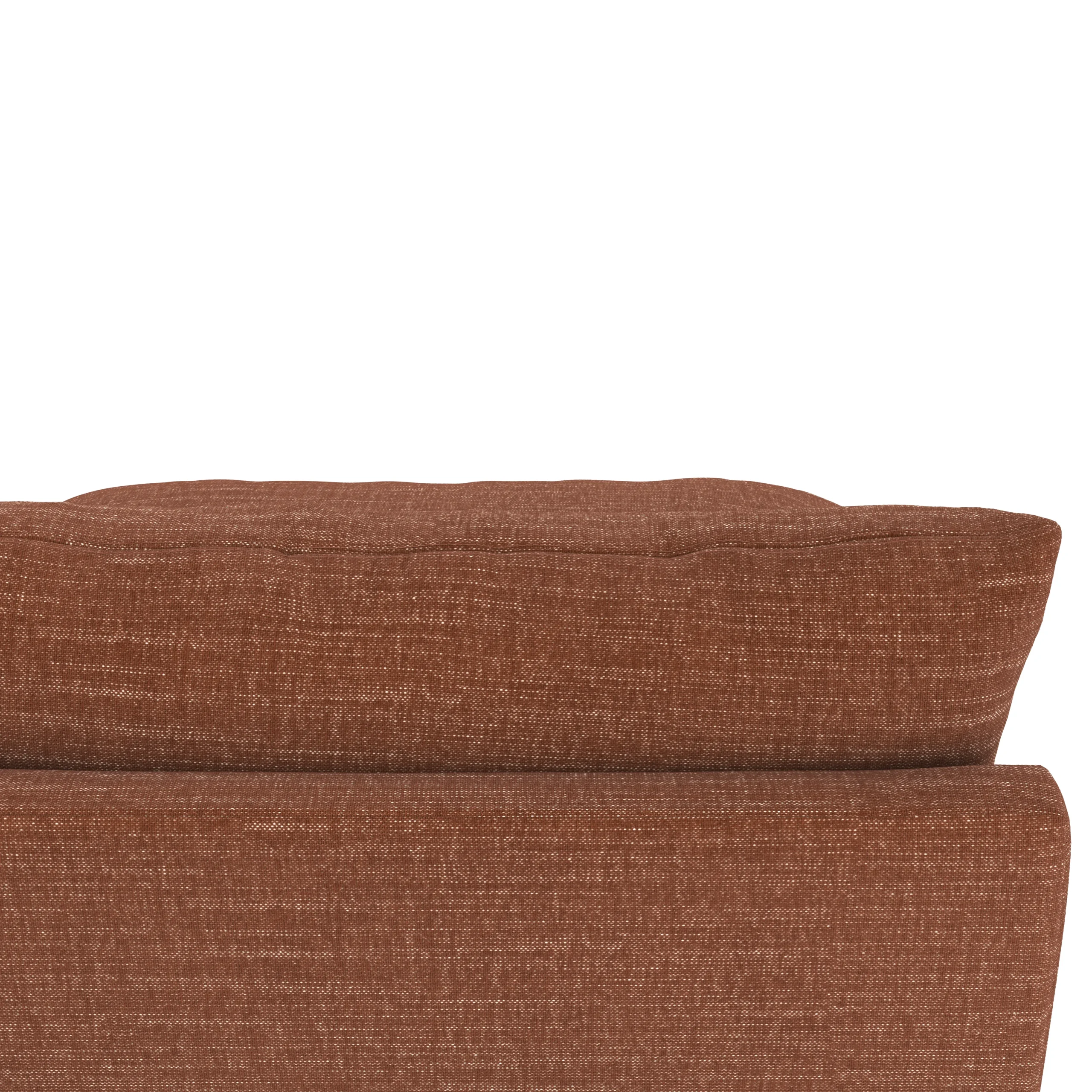 Leigh 79_ Armless Modular Sofa - Napa Rust - Image 9