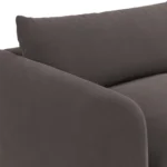 Leigh 92_ Velvet Modular Sofa - Hale Warm Gray