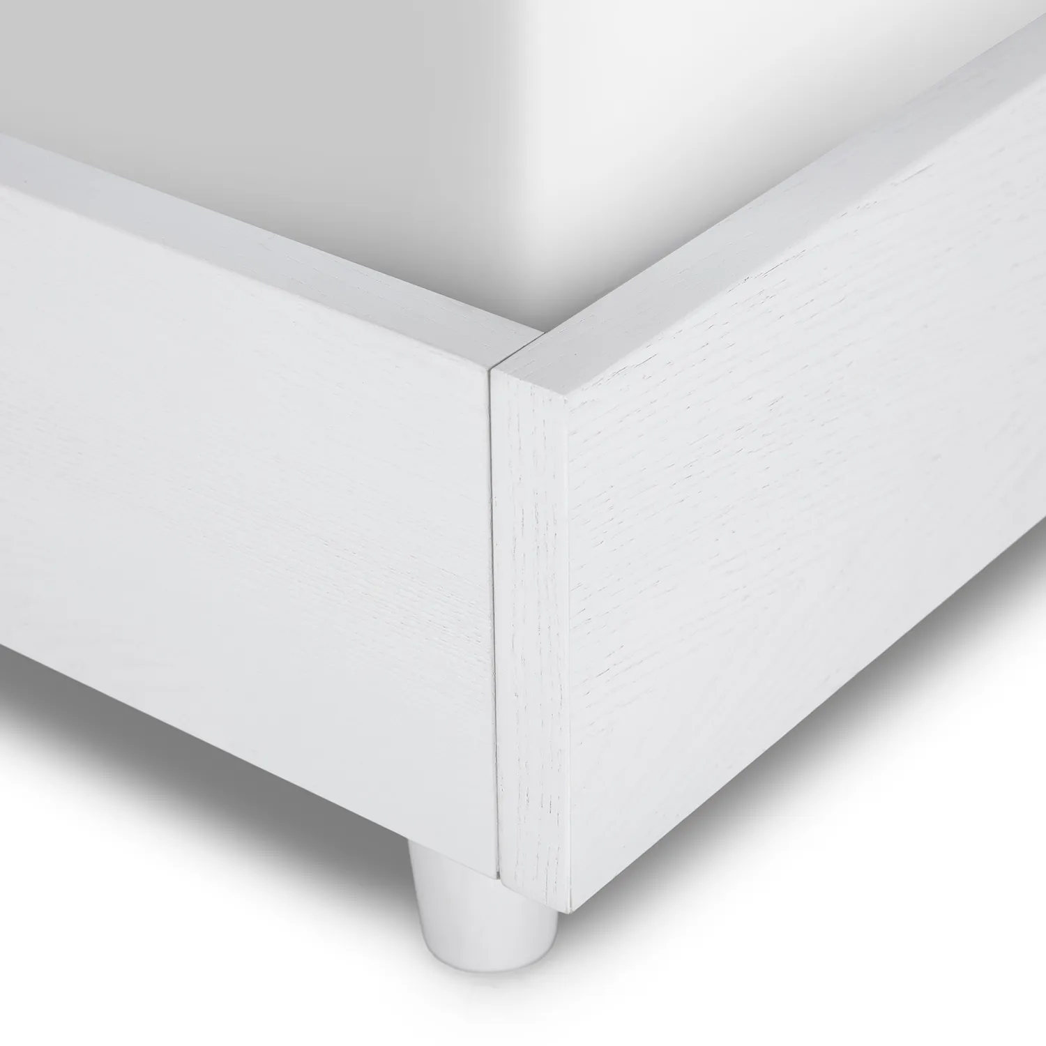 Basi Queen Bed Frame - White - Image 5