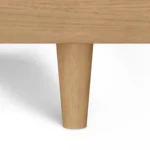 Basi Twin Bed Frame - White Oak