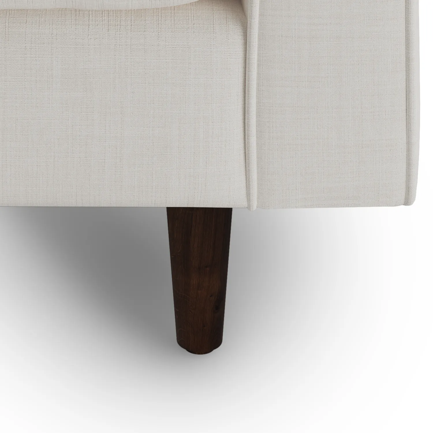 Sven 42_ Tufted Lounge Chair - Biscuit Cream - Image 4