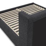 Calabri King Upholstered Bed - Napa Charcoal