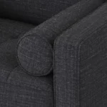 Sven 42_ Tufted Lounge Chair - Napa Charcoal