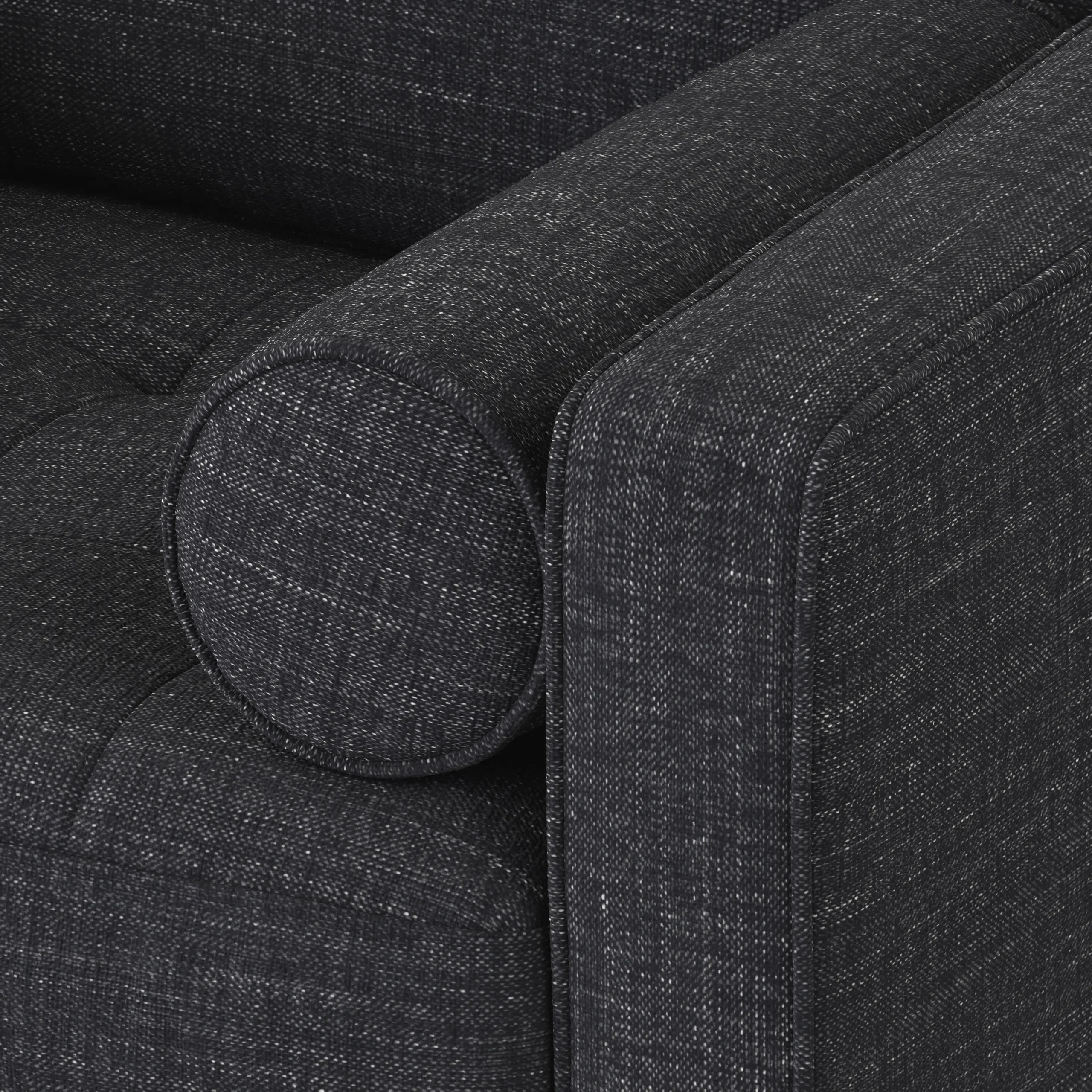 Sven 42_ Tufted Lounge Chair - Napa Charcoal - Image 6