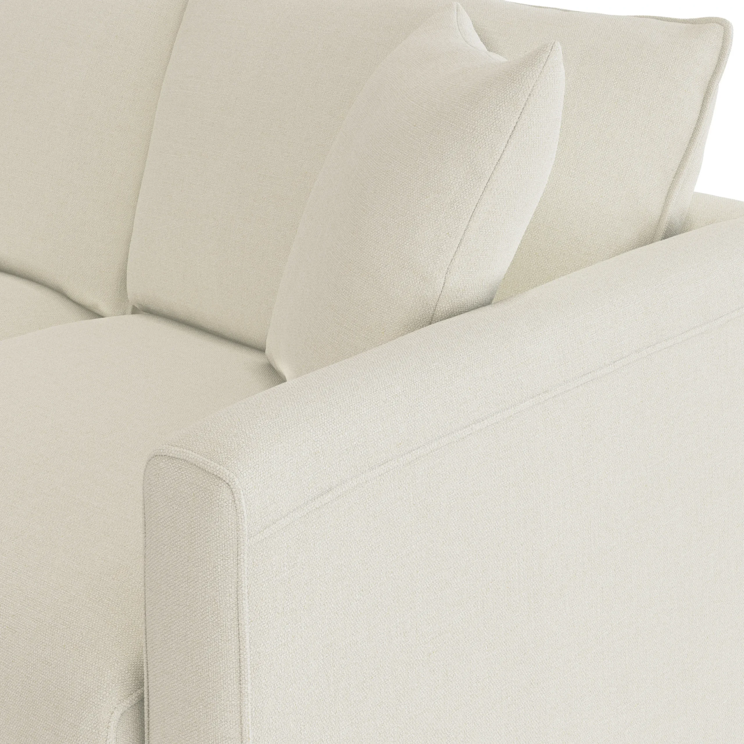 Lenae 104.5_ Modular Sofa - Savoy Ivory - Image 5