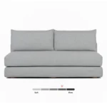 Braam 75_ Sofa Bed - Light Miller Gray