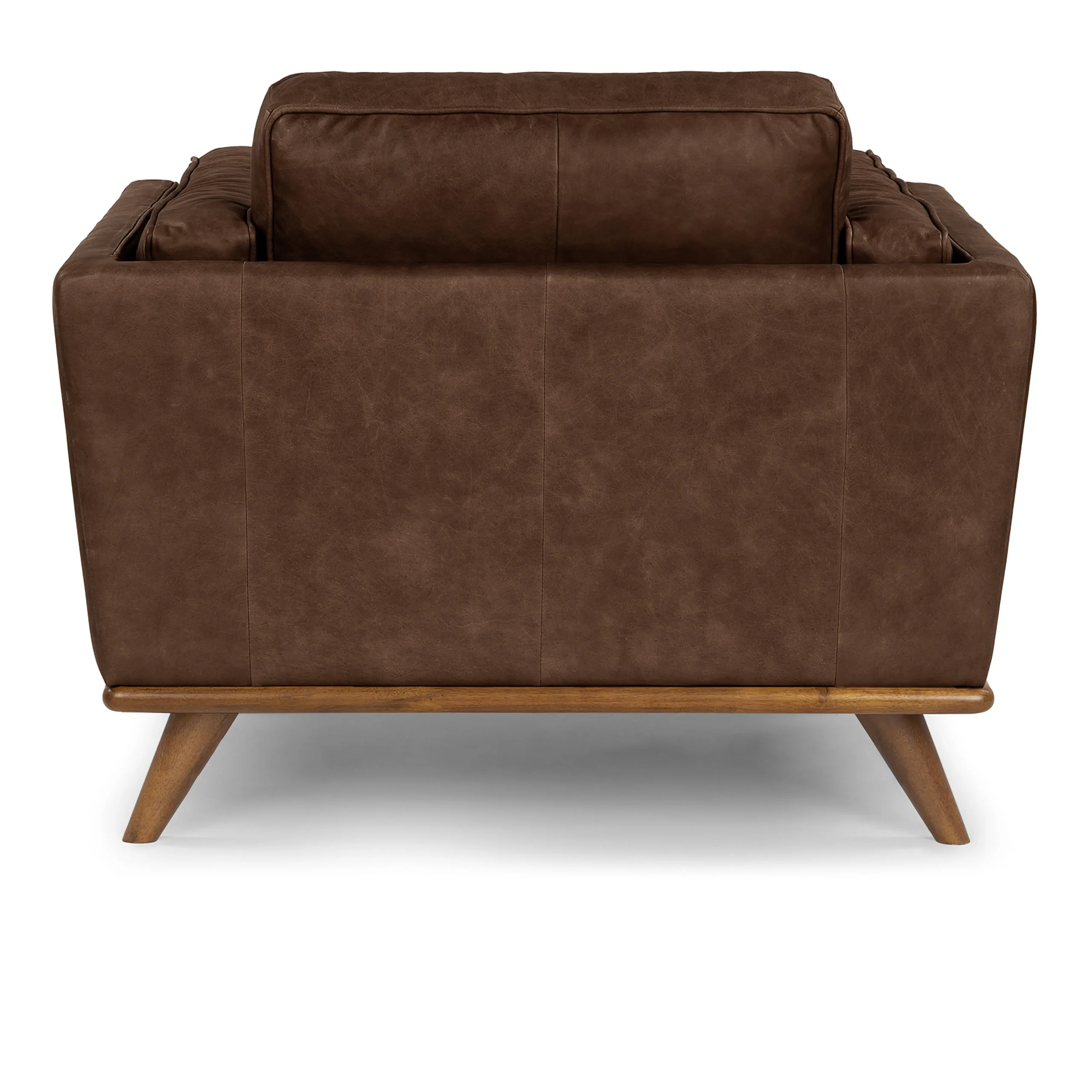 Timber 41_ Leather Lounge Chair - Charme Chocolat - Image 8