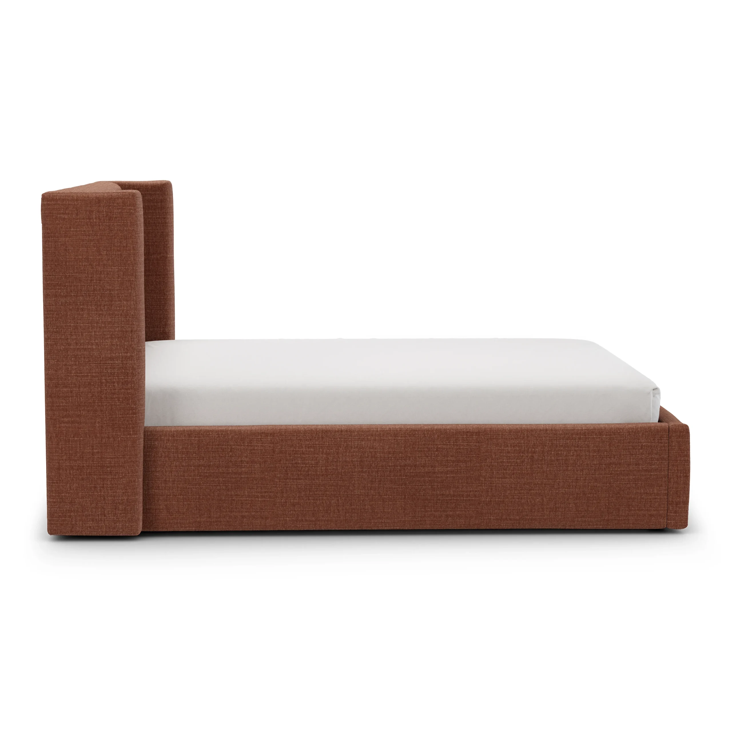 Calabri Queen Upholstered Bed - Napa Rust - Image 7