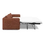 Leigh 86_ Sofa Bed - Napa Rust