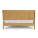 Cooper Queen Low Profile Bed - Natural Oak