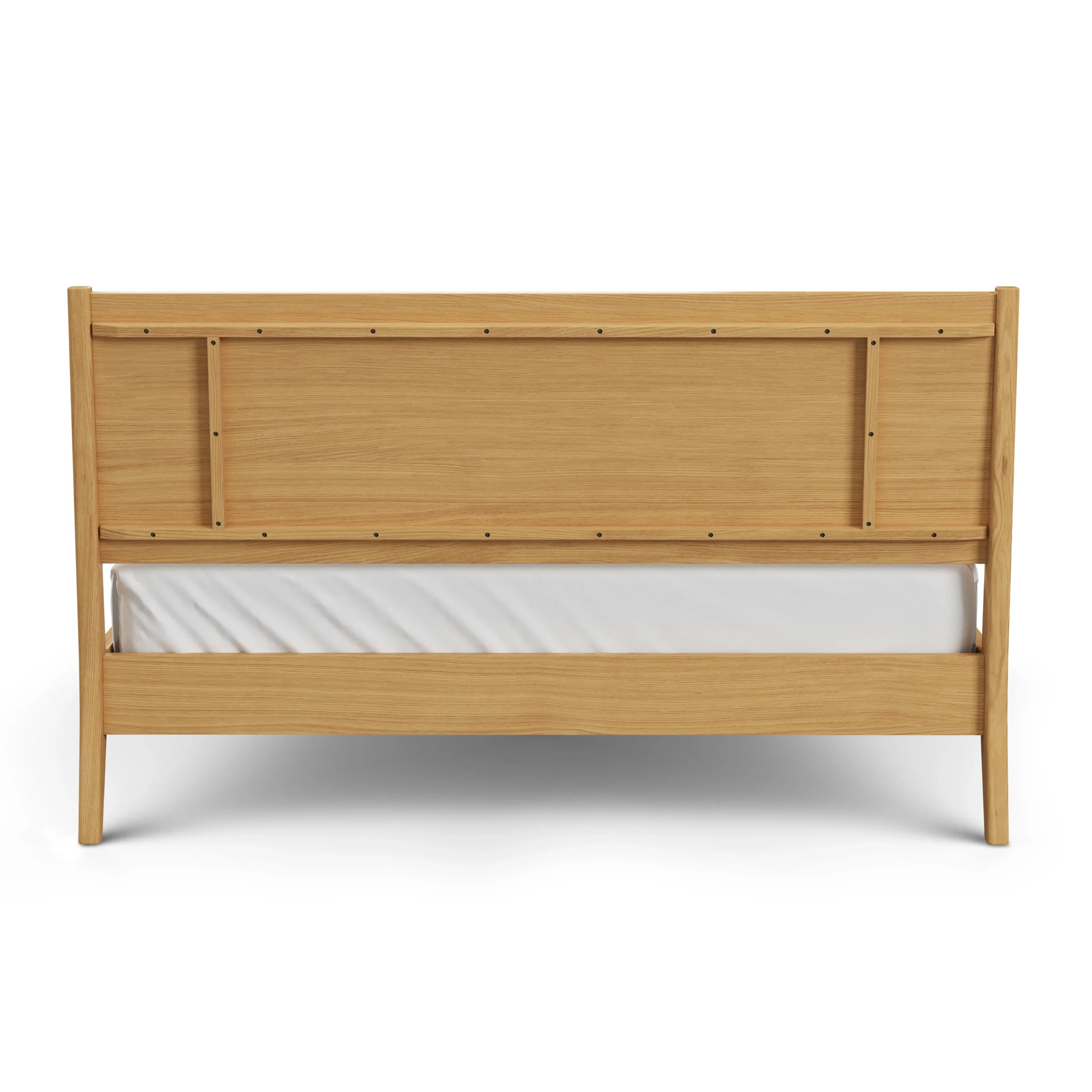 Cooper Queen Low Profile Bed - Natural Oak - Image 8