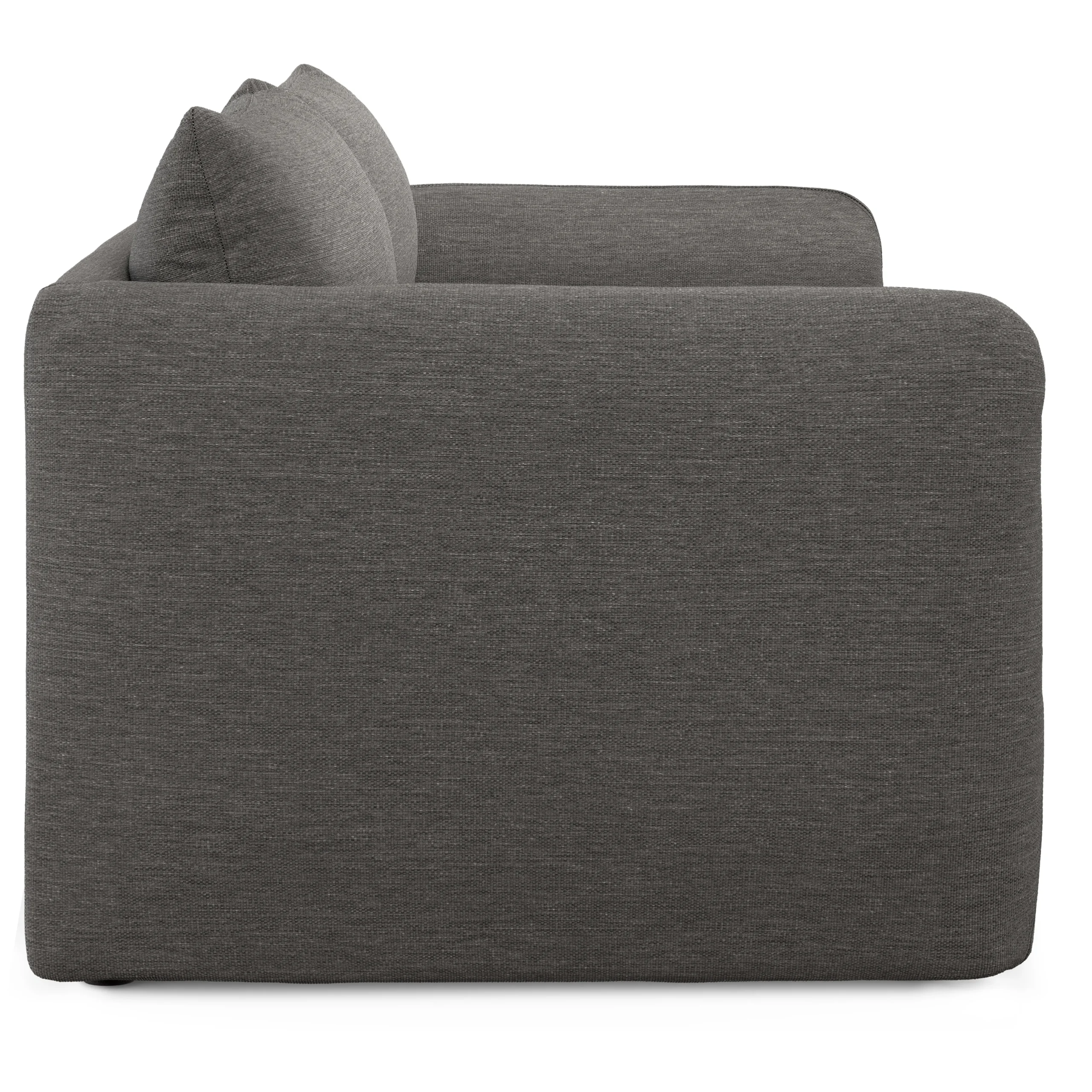 Leigh 86_ Sofa Bed - Silver Gray - Image 9