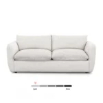 Leigh 86_ Sofa Bed - Silver Ivory