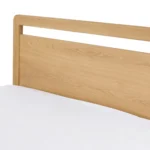 Dalsa Queen Bed - Natural Oak