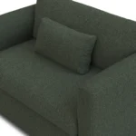Marina 57_ Sleeper Chair - Green Wool Bouclé
