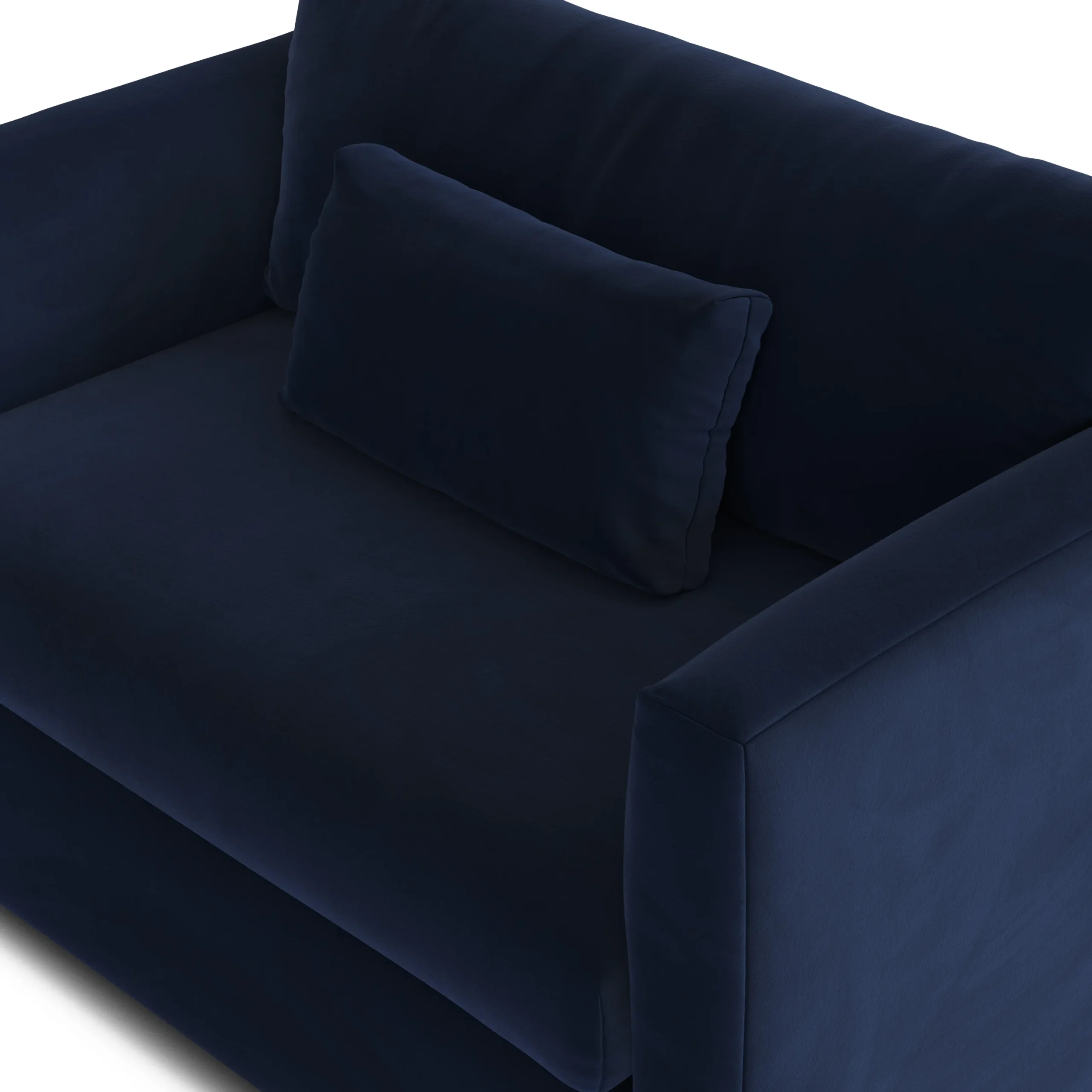 Marina 57_ Velvet Sleeper Chair - Hale Ink - Image 8