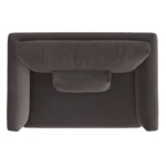 Marina 57_ Velvet Sleeper Chair - Hale Warm Gray