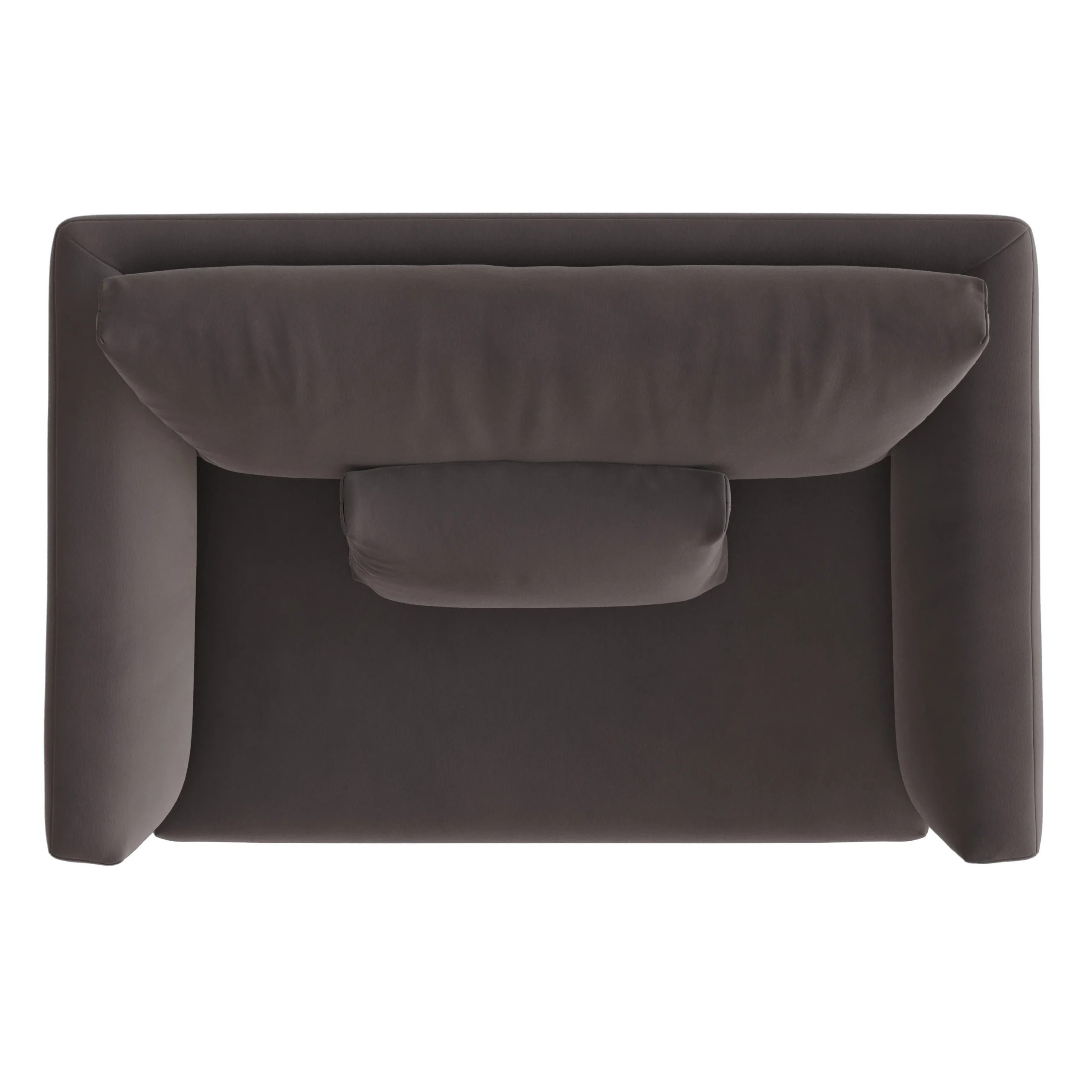 Marina 57_ Velvet Sleeper Chair - Hale Warm Gray - Image 8