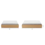 Leif King Platform Bed - White Oak