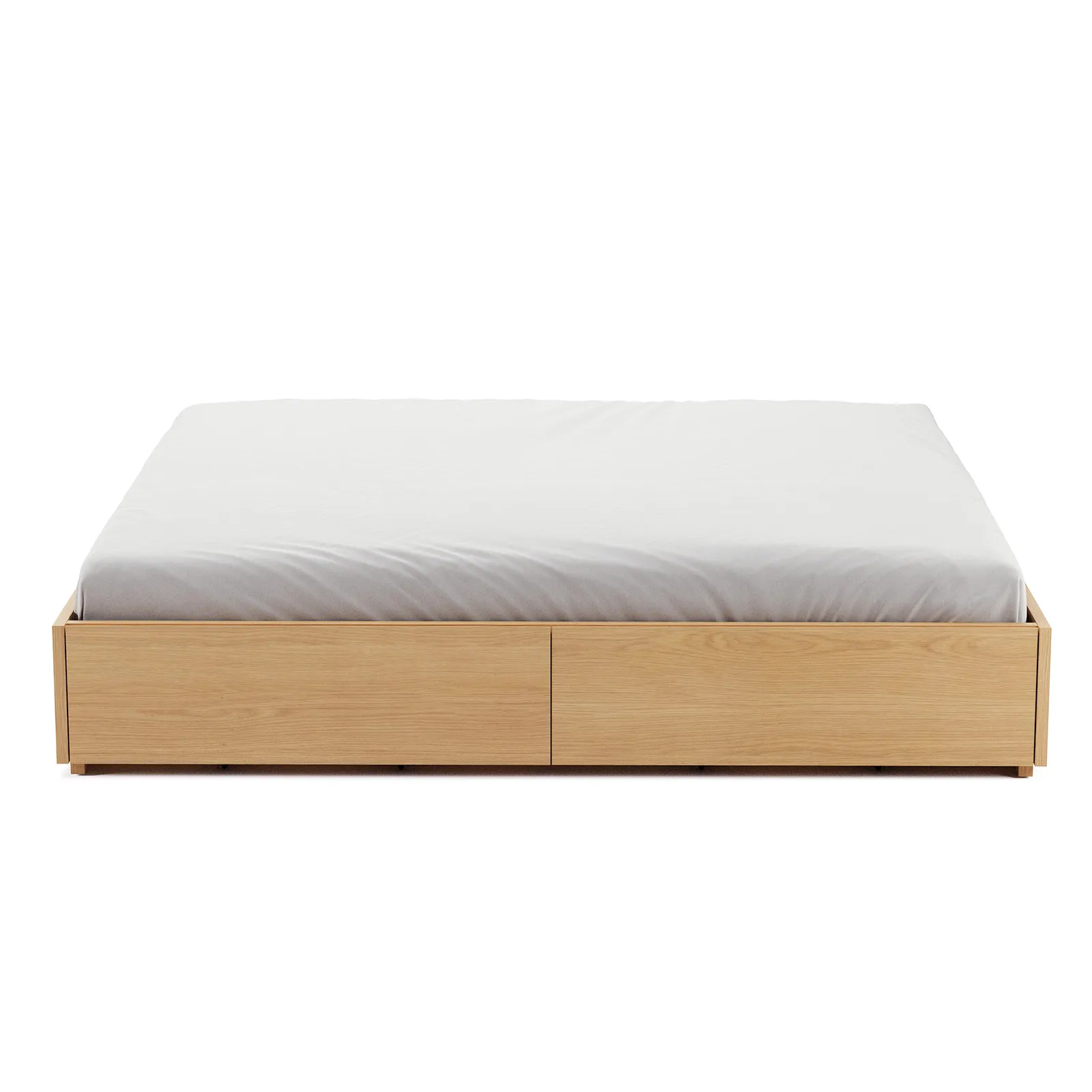Leif King Platform Storage Bed - White Oak - Image 12