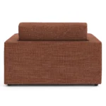 Riley 57.5_ Sleeper Chair - Napa Rust