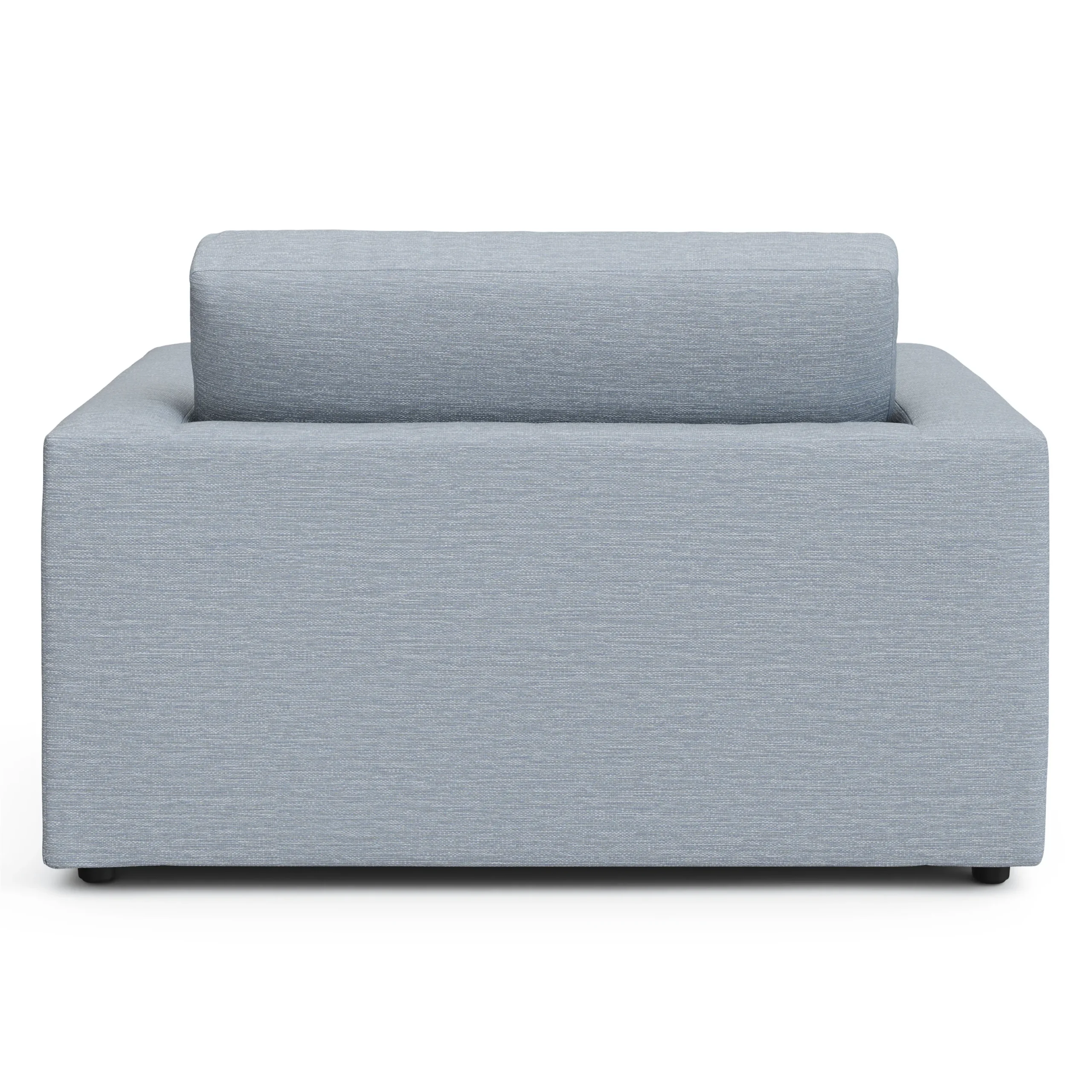 Riley 57.5_ Sleeper Chair - Silver Light Blue - Image 12