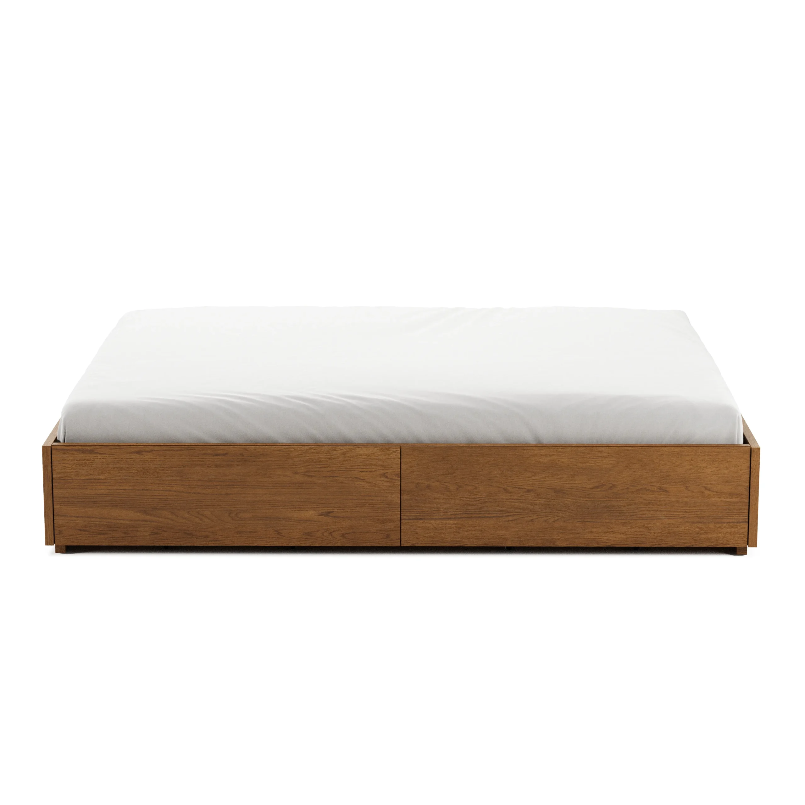 Leif Queen Platform Storage Bed - Smoked Oak - Image 12