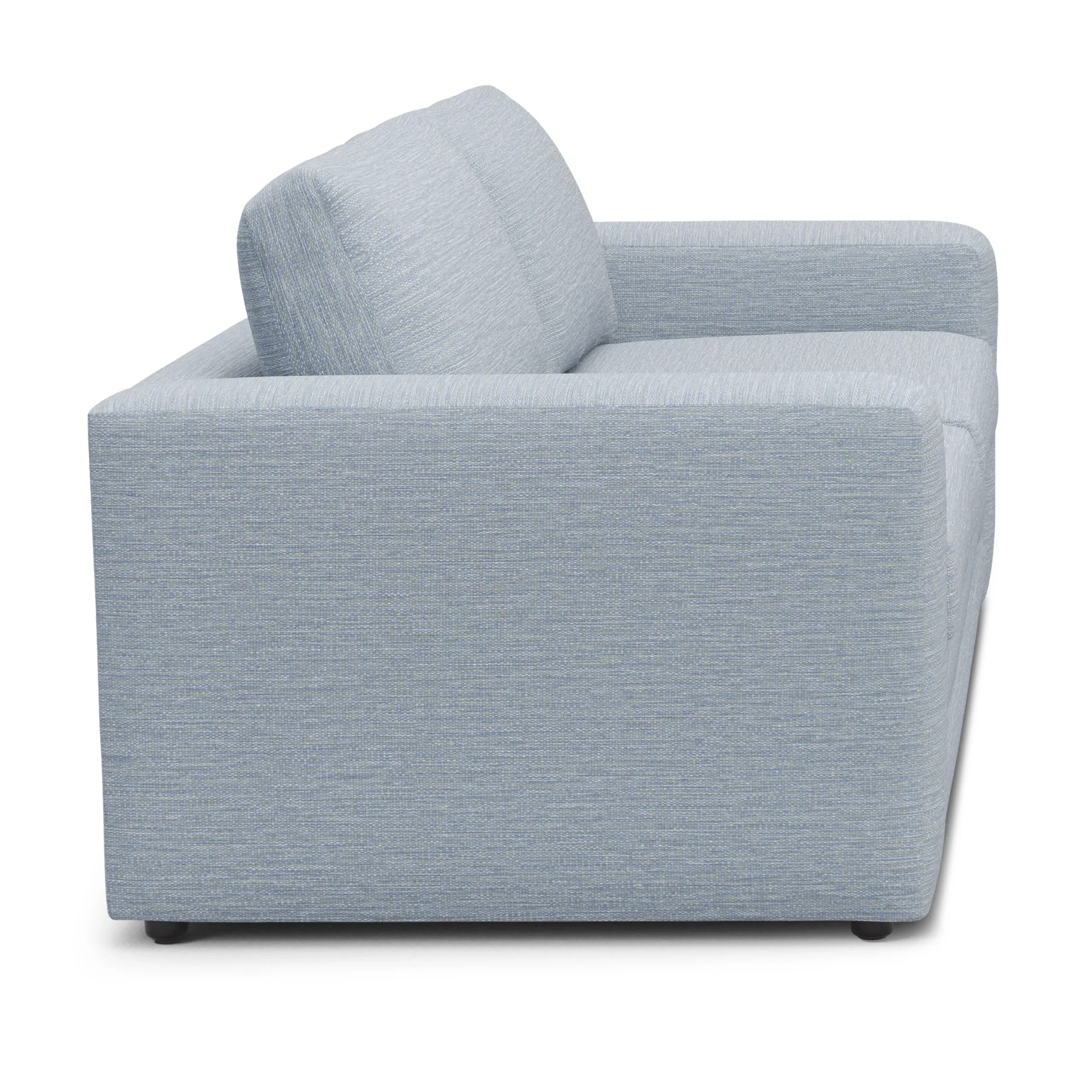 Riley 84_ Sofa Bed - Silver Light Blue - Image 8