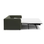 Riley 84_ Velvet Sofa Bed - Hale Fir Green