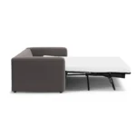 Riley 84_ Velvet Sofa Bed - Hale Warm Gray