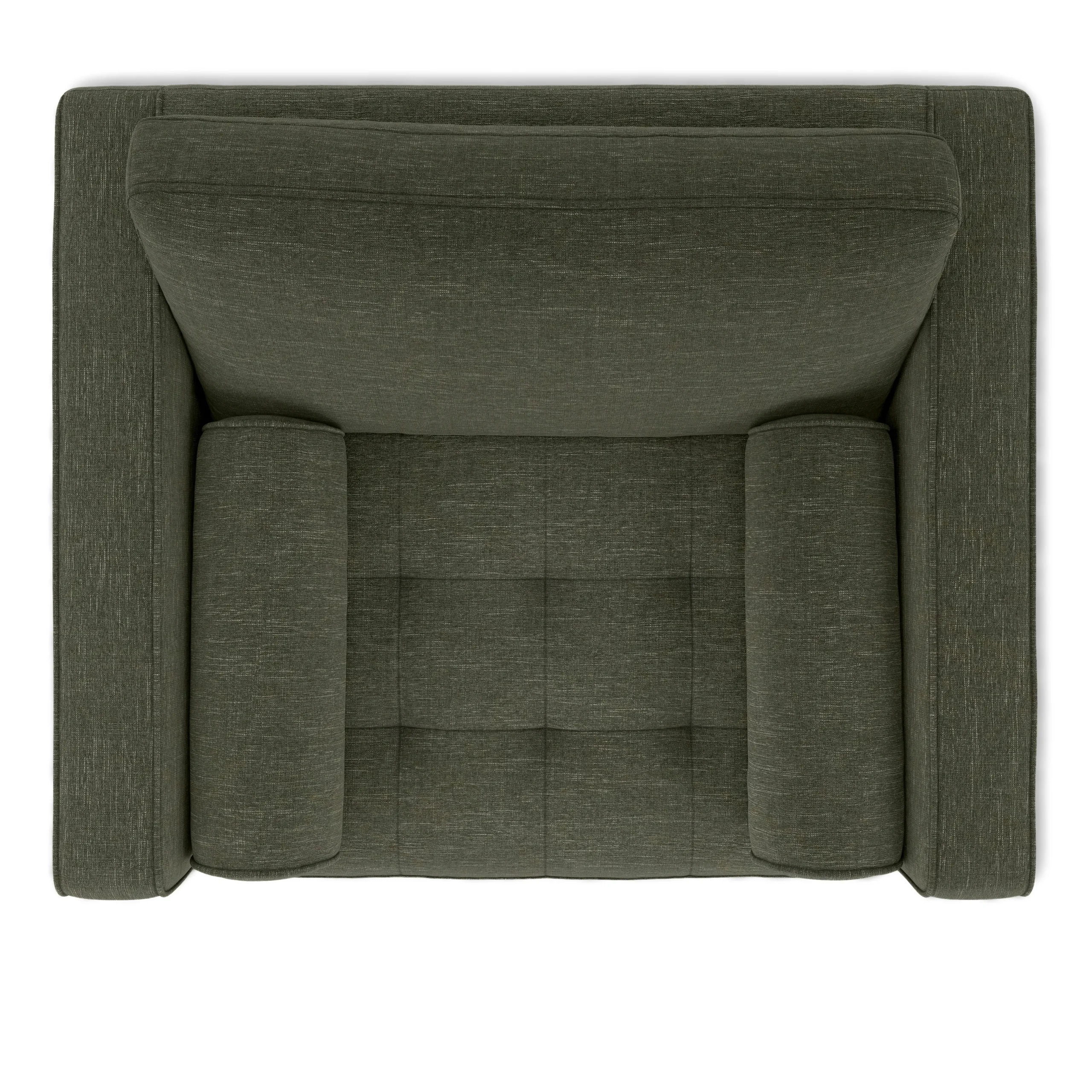 Sven 45.5_ Tufted Sleeper Chair - Fir Green - Image 9