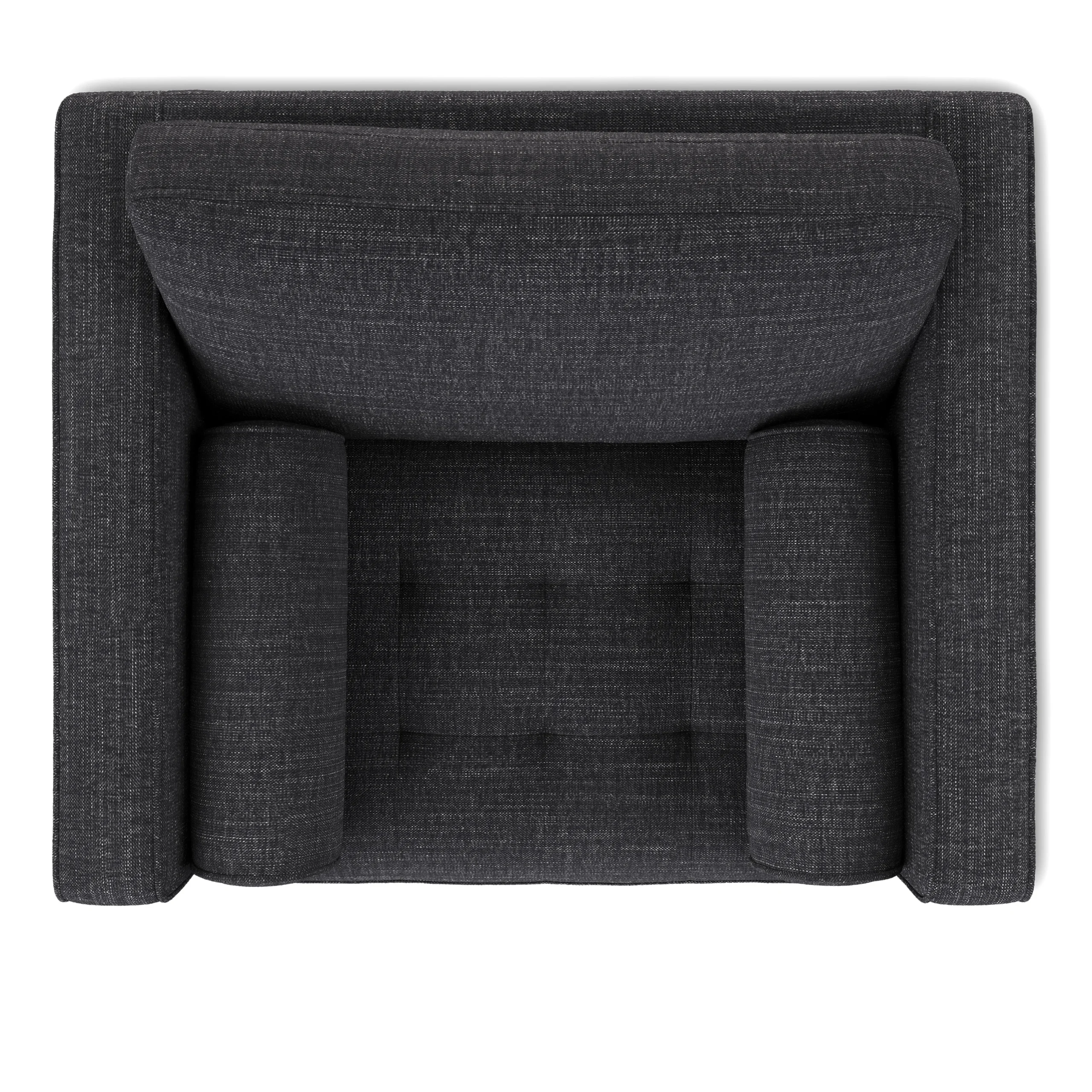 Sven 45.5_ Tufted Sleeper Chair - Napa Charcoal - Image 9