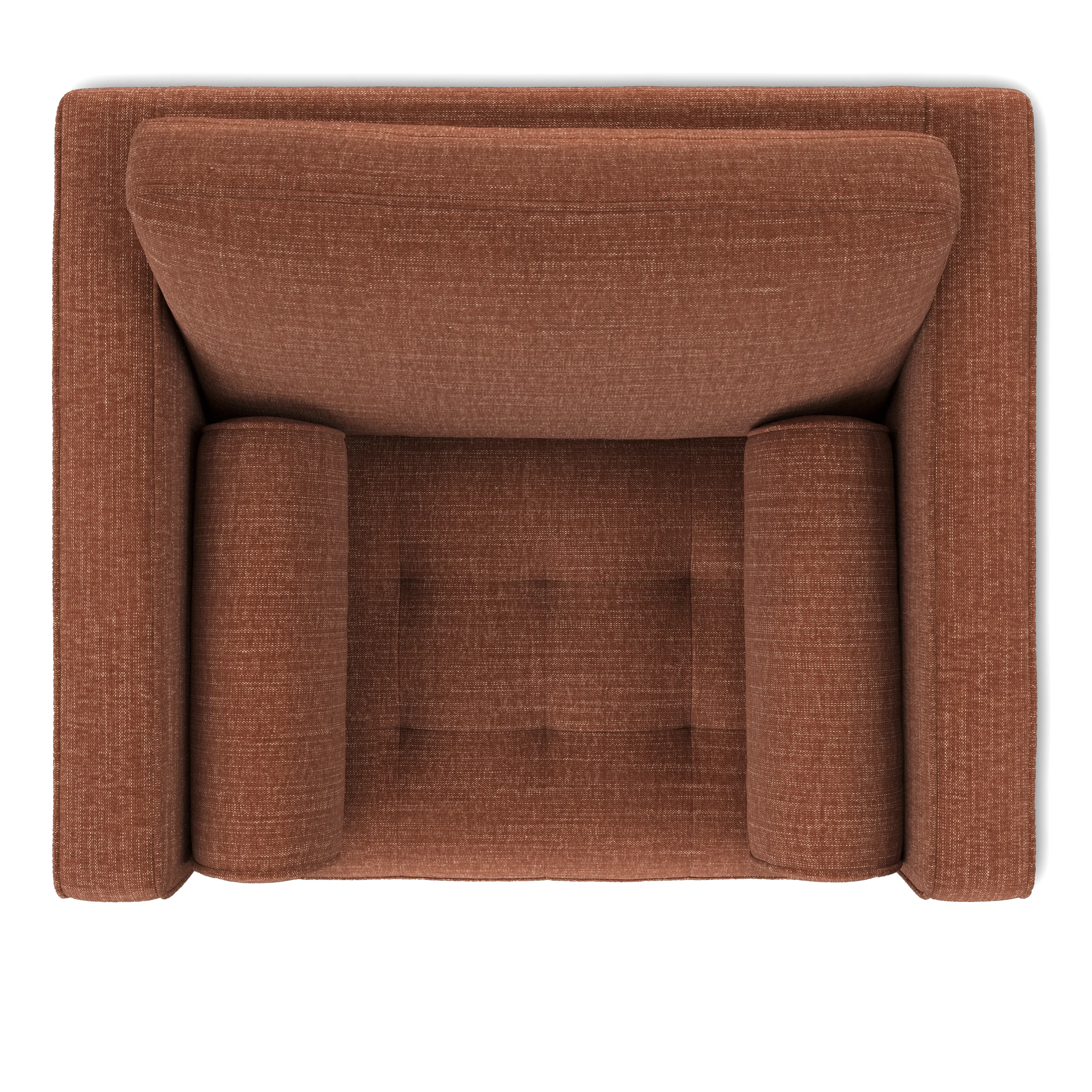 Sven 45.5_ Tufted Sleeper Chair - Napa Rust - Image 9