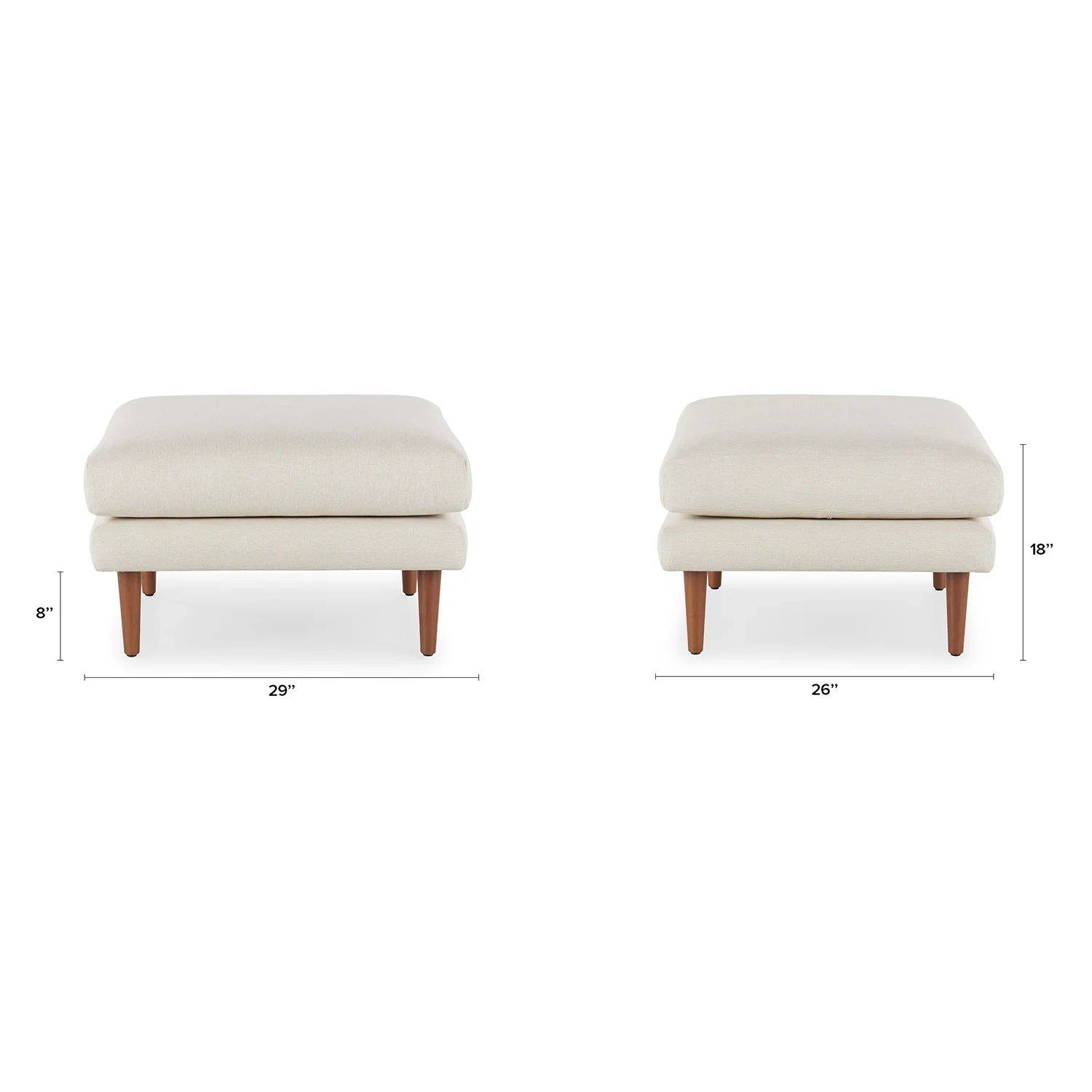 Burrard 29_ Ottoman - Seasalt Ivory - Image 2