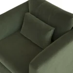 Marina 38_ Velvet Lounge Chair - Hale Fir Green