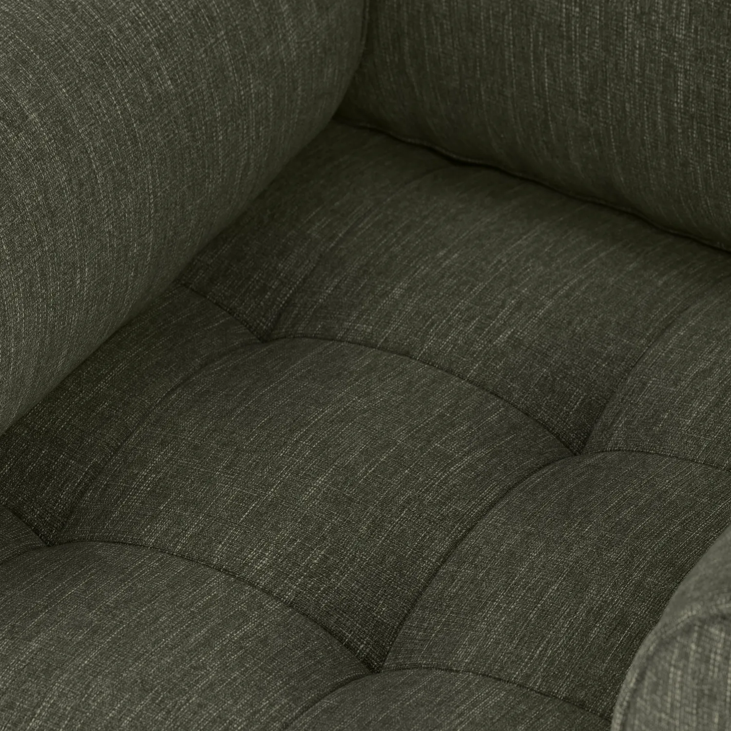 Sven 42_ Tufted Lounge Chair - Fir Green - Image 5