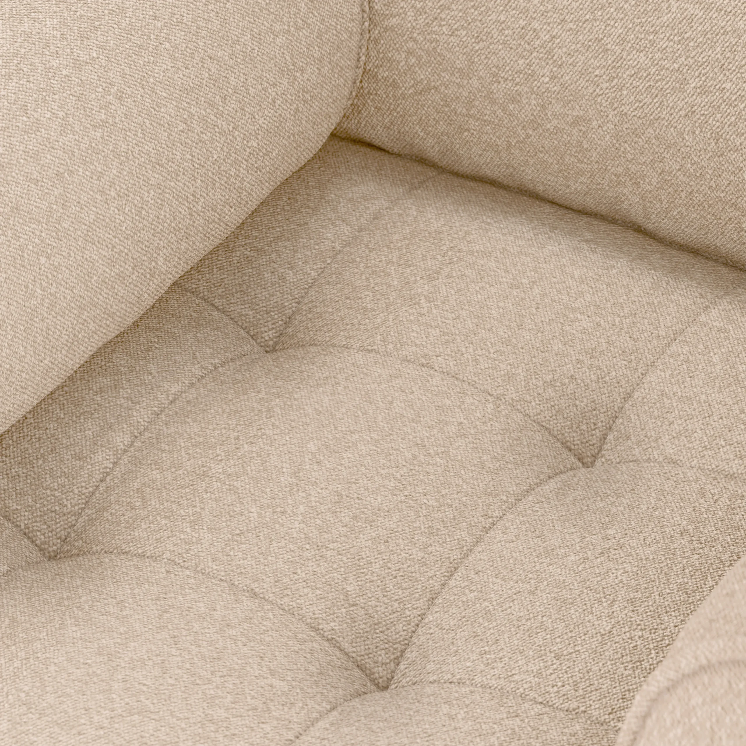 Sven 42_ Tufted Lounge Chair - Ratine Buff - Image 4