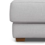 Dawn 36_ Ottoman - Silver Ivory