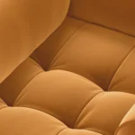 Sven 42_ Tufted Velvet Lounge Chair - Plush Pacific Ginger