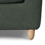 Vati 37_ Lounge Chair - Green Wool Bouclé