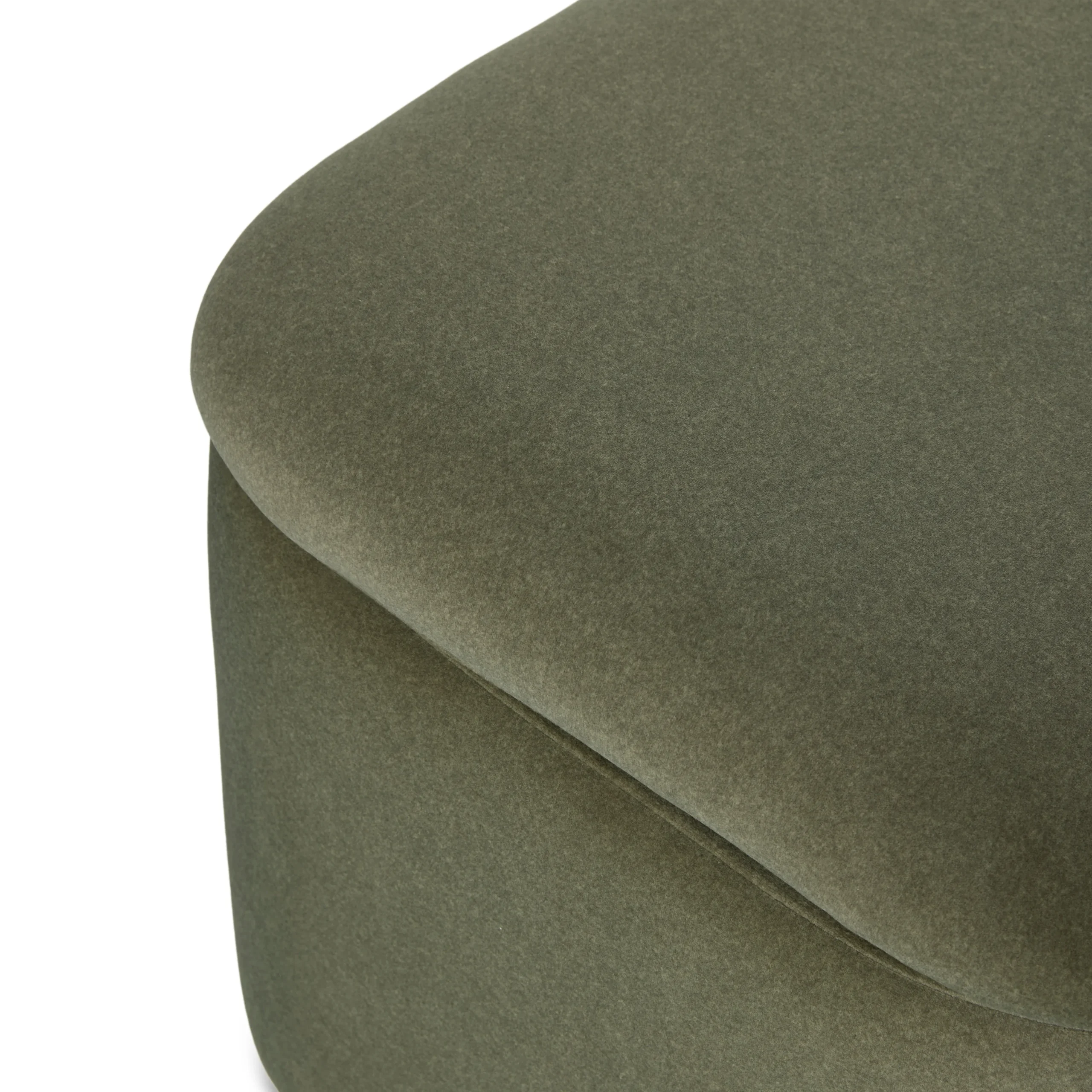 Maribo 19_ Storage Ottoman - Felted Green - Image 9