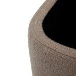 Maribo 19_ Storage Ottoman - Sandstone Wool Bouclé