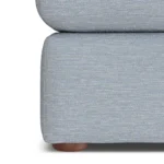 Marina 28.5_ Ottoman - Silver Light Blue