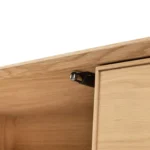 Fantol 51.5_ Shelving Unit with Storage - Natural Oak
