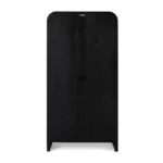 Faydra 35.5_ Enclosed Bookcase - Black