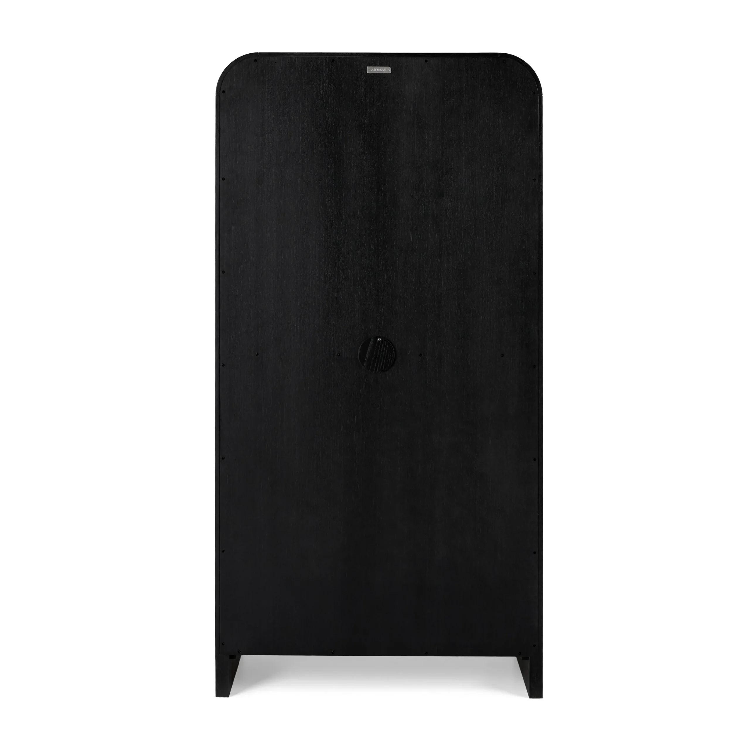 Faydra 35.5_ Enclosed Bookcase - Black - Image 9