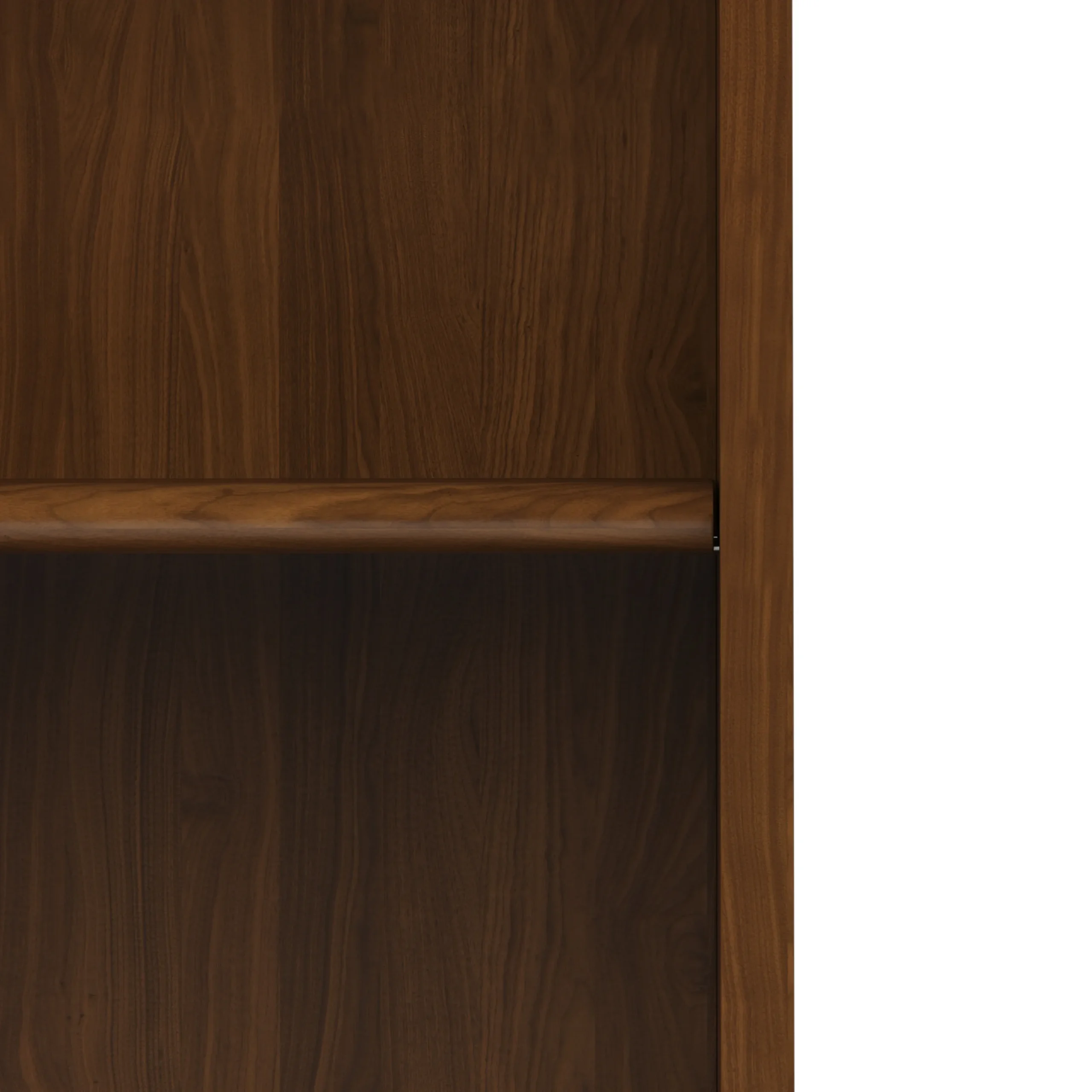 Frances 36_ Bookcase with Storage - Walnut - Image 9