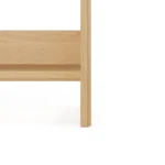 Lilya 23_ Shelving Unit, Narrow - White Oak