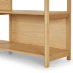 Mysen 64_ Shelving Unit, Short - Natural Oak
