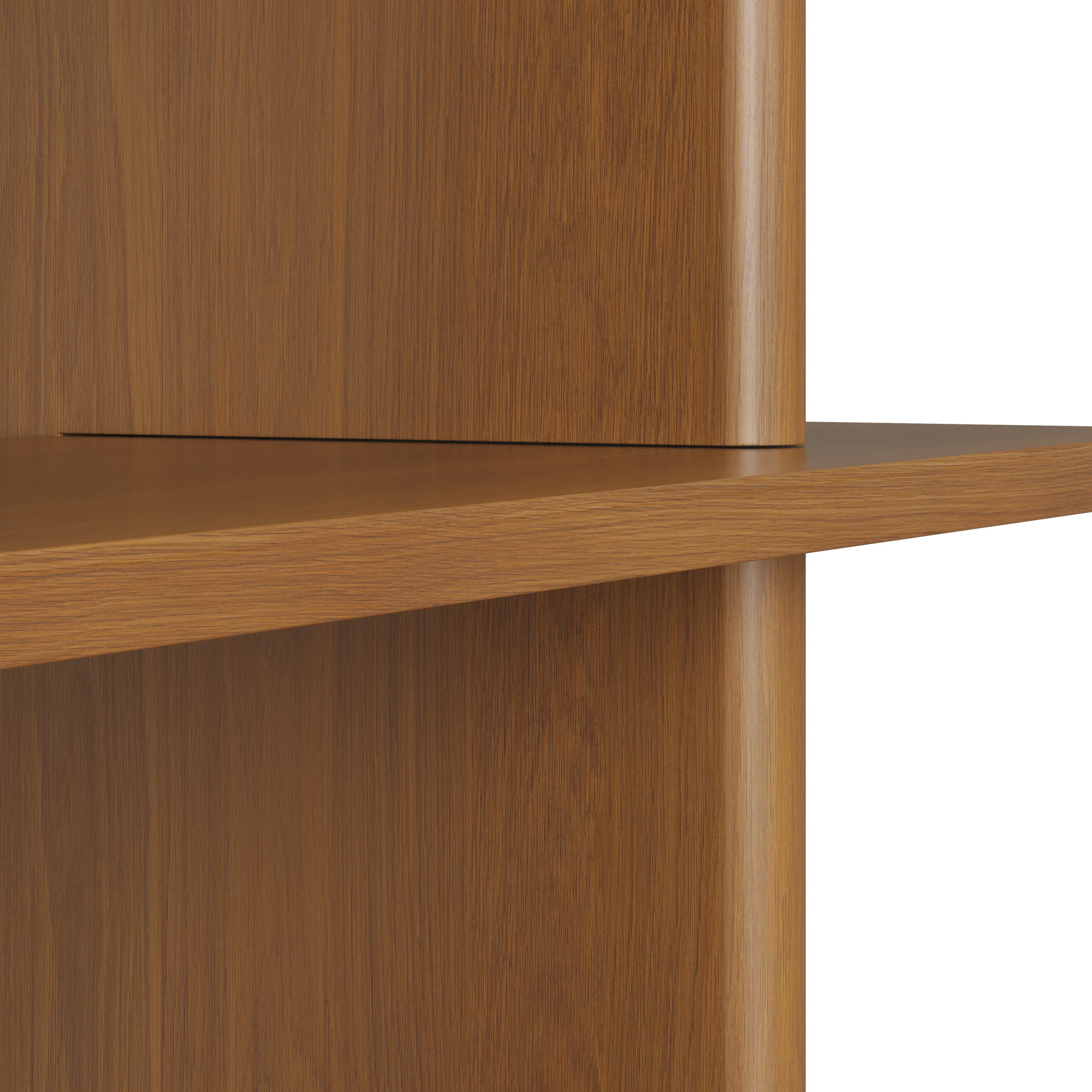 Torme 48_ Bookcase, Tall - Smoked Oak - Image 9